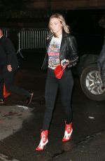 ALANA HADID Arrives at Gigi Hadid