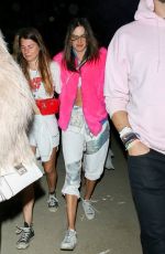 ALESSANDRA AMBROSIO Arrives at a Party at Coachella 04/13/2019