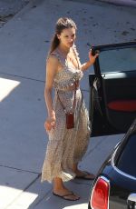 ALESSANDRA AMBROSIO at Early Birthday Party at a Beach in Los Angeles 04/07/2019