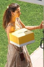 ALESSANDRA AMBROSIO at Early Birthday Party at a Beach in Los Angeles 04/07/2019