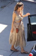 ALESSANDRA AMBROSIO at Early Birthday Party at a Beach in Los Angeles 04/07/2019