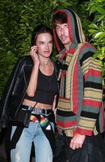 ALESSANDRA AMBROSIO at Giorgio Baldi for a Birthday Celebration 04/28/2019
