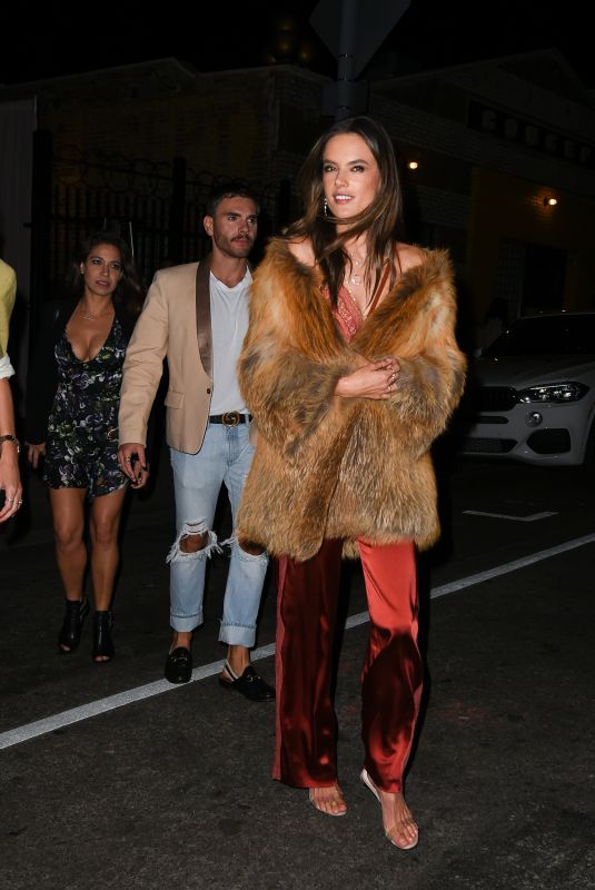 ALESSANDRA AMBROSIO at Goya Studios in Los Angeles 04/04/2019