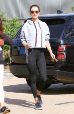 ALESSANDRA AMBROSIO Heading to a Gym in Malibu 04/03/2019