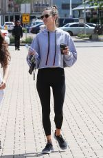ALESSANDRA AMBROSIO Heading to a Gym in Malibu 04/03/2019
