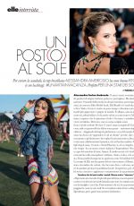 ALESSANDRA AMBROSIO in Elle Magazine, Italy April 2019