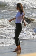 ALESSANDRA AMBROSIO on the Set of a Photoshoot 04/10/2019