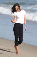 ALESSANDRA AMBROSIO on the Set of a Photoshoot 04/10/2019