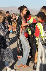 ALESSANDRA AMBROSIO Out at 2019 Coachella Valley Music and Arts Festival in Indio 04/12/2019
