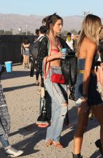 ALESSANDRA AMBROSIO Out at 2019 Coachella Valley Music and Arts Festival in Indio 04/12/2019
