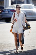 ALESSANDRA AMBROSIO Out Shopping in Brentwood 04/09/2019