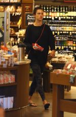 ALESSANDRA AMBROSIO Shopping at Grocery Store in Santa Monica 04/10/2019