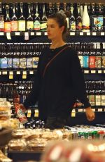 ALESSANDRA AMBROSIO Shopping at Grocery Store in Santa Monica 04/10/2019