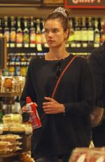 ALESSANDRA AMBROSIO Shopping at Grocery Store in Santa Monica 04/10/2019