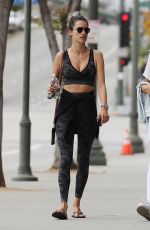 ALESSANDRA Heading to a Gym in Los Angeles 04/07/2019