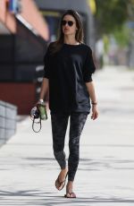 ALESSANDRA Heading to a Gym in Los Angeles 04/07/2019