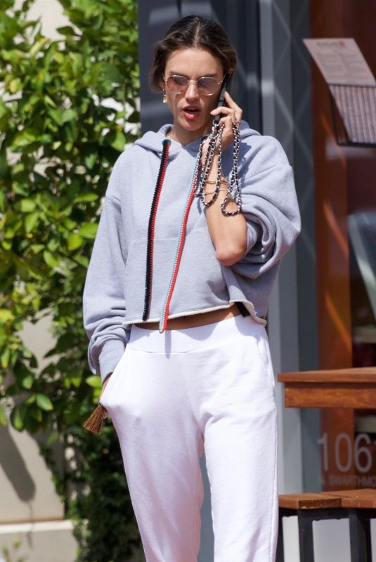ALESSANDRA MABROSIO Out and About in Los Angeles 04/02/2019