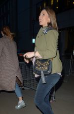 ALEX JONES Arrives at The One Show in London 04/01/2019