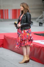 ALEX JONES at The One Show in London 04/26/2019