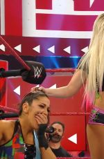 ALEXA BLISS at WWE Raw in Brooklyn 04/08/2019