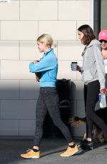 ALEXA CHUNG and PIXIE GELDOF Leaves Griffith Park 04/09/2019