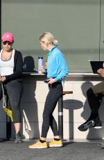 ALEXA CHUNG and PIXIE GELDOF Leaves Griffith Park 04/09/2019