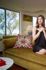ALEXANDRA DADDARIO on the Set of a Photoshoot, March 2019