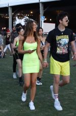 ALEXIS REN and Milo Manheim at Coachella 04/14/2019