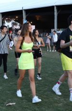 ALEXIS REN and Milo Manheim at Coachella 04/14/2019