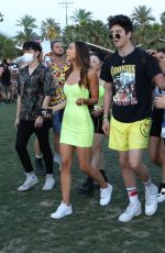 ALEXIS REN and Milo Manheim at Coachella 04/14/2019