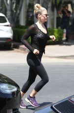 ALI LARTER in Tights Out in Los Angeles 04/26/2019