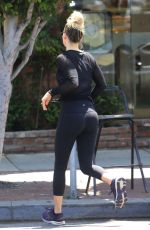 ALI LARTER in Tights Out in Los Angeles 04/26/2019