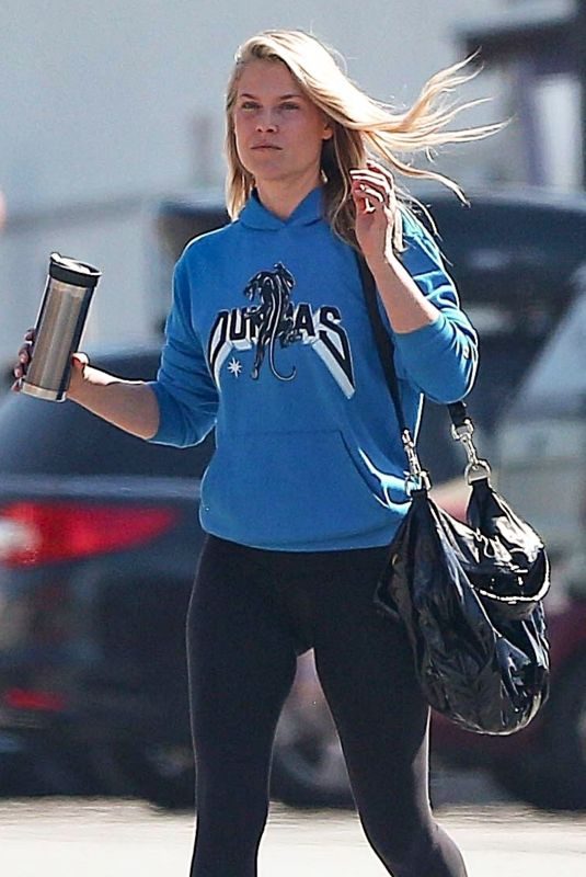 ALI LARTER Out and About in Los Angeles 04/23/2019