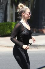 ALI LARTER Out Shopping in Los Angeles 04/25/2019