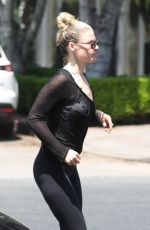 ALI LARTER Out Shopping in Los Angeles 04/25/2019
