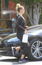 ALI LARTER Out Shopping in Los Angeles 04/25/2019