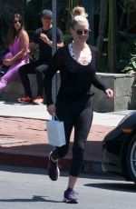 ALI LARTER Out Shopping in Los Angeles 04/25/2019