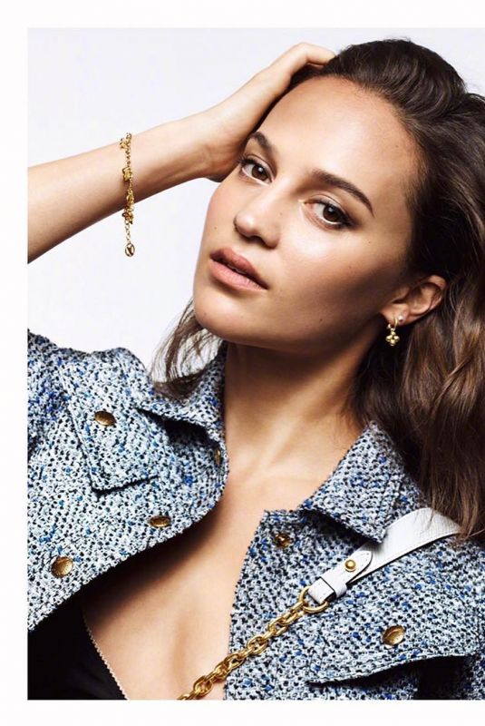 ALICIA VIKANDER for Louis Vuitton, April 2019