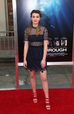 ALISSA SKOVBYE at Breakthrough Premiere in Los Angeles 04/11/2019