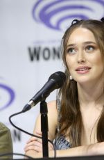 ALYCIA DEBNAM-CAREY at Fear the Walking Dead Panel at WonderCon in Anaheim 03/31/2019
