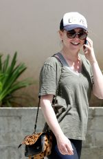 ALYSON HANNIGAN Heading to Gym in Los Angeles 04/23/2019