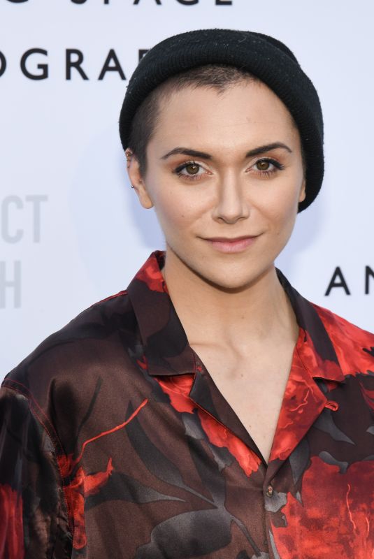 ALYSON STONER at Annenberg Space for Photography Opening Exhibition in Los Angeles 04/26/2019