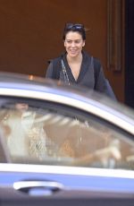 ALYSSA MILANO Leaves Her Hotel in New York 04/10/2019