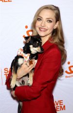 AMANDA SEYFRIED at Best Friends Animal Society Benefit To Save Them All in New York 04/02/2019