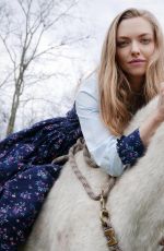 AMANDA SEYFRIED on the Set of a Photoshoot, 2019