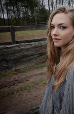 AMANDA SEYFRIED on the Set of a Photoshoot, 2019