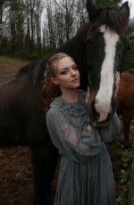 AMANDA SEYFRIED on the Set of a Photoshoot, 2019