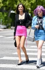 AMANDA STELLE Out and About in Los Angeles 04/09/2019