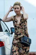 AMBER HEARD and Andy Muschietti Out and About in Los Angeles 03/31/2019