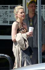 AMBER HEARD and Andy Muschietti Out and About in Los Angeles 03/31/2019